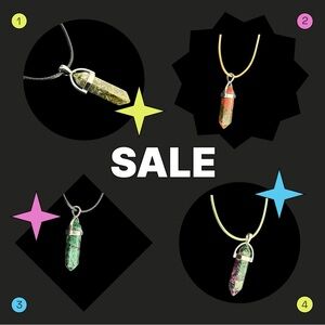 Bohemian pendant plus a cord necklace